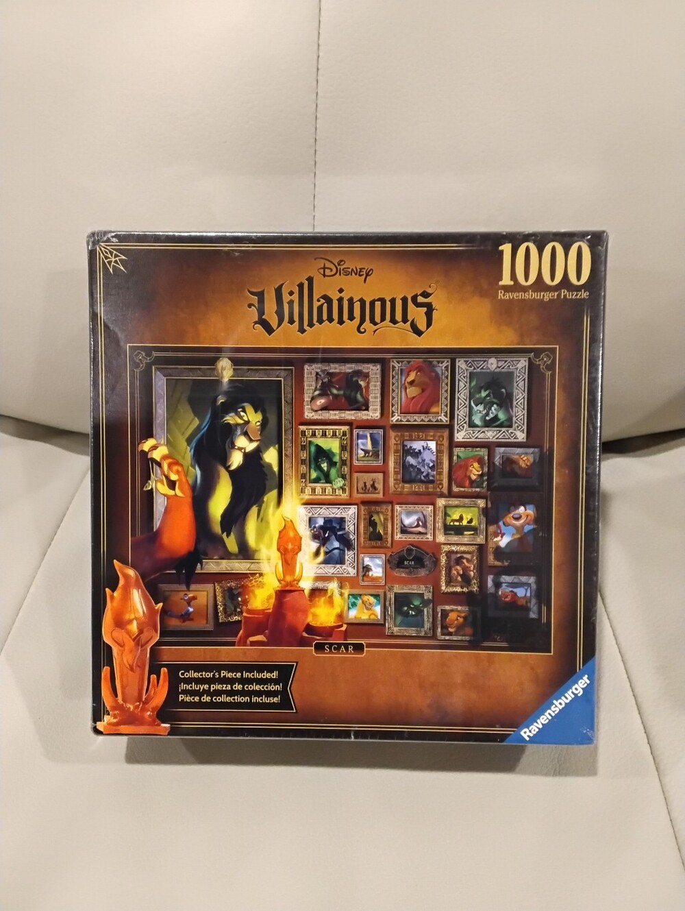 NWT Ravensburger Disney Villainous: Scar 1000-Piece Jigsaw Puzzle Firm Price
